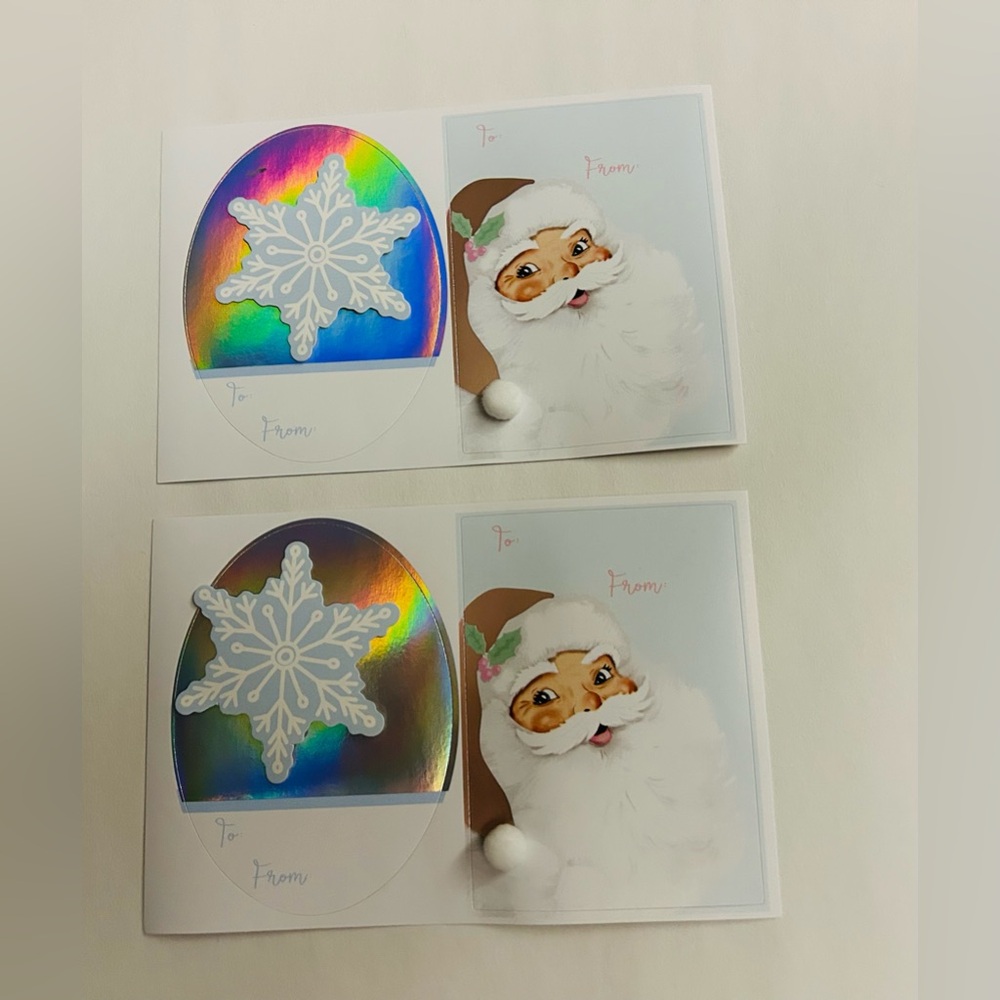 New 16 Christmas Gift Tags Design Focus 4" x 2 3/4" - Picture 7 of 13